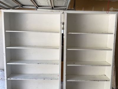 $100 OBO for both white shelves