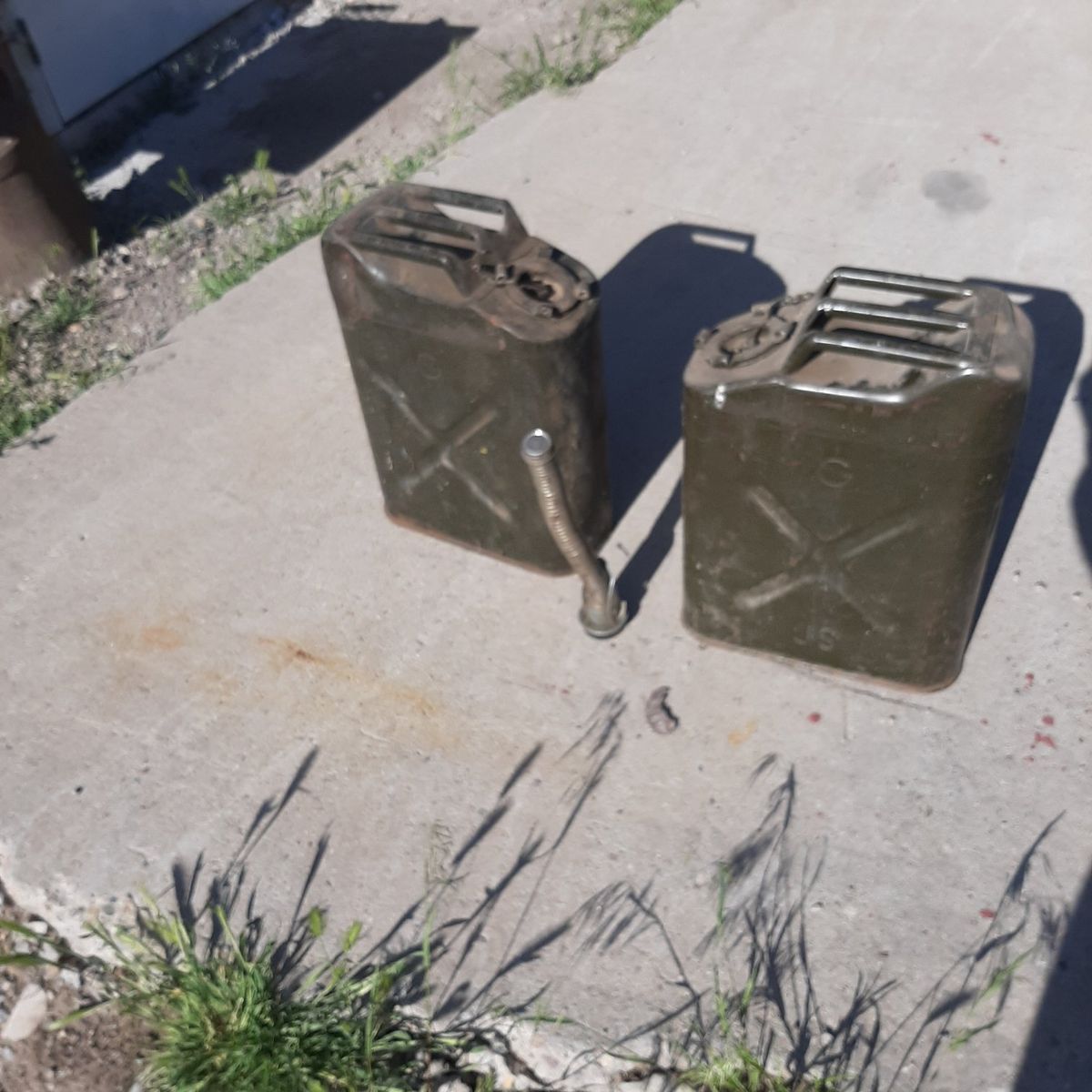 GI gas cans