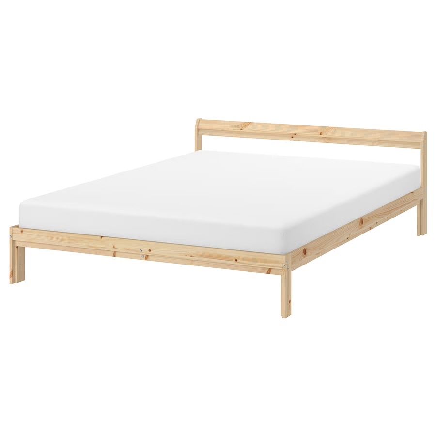 IKEA Tarva Full/Double Bed Frame - Solid Pine, Minimalist Design (Mattress Not Included)