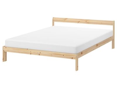 IKEA Tarva Full/Double Bed Frame - Solid Pine, Minimalist Design (Mattress Not Included)