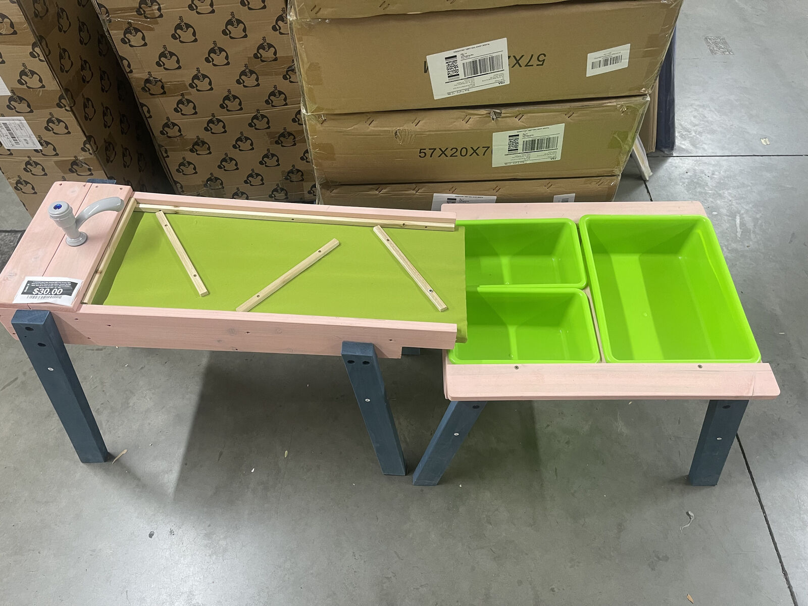 Rushing River Falls Sensory Table