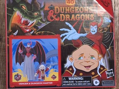 Dungeons & Dragons - Venger & Dungeons Master - Action Figure 2 pack