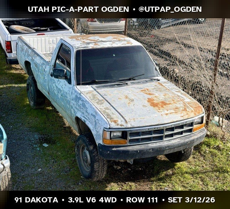 1991 Dodge Dakota Parts - UTPAP Ogden