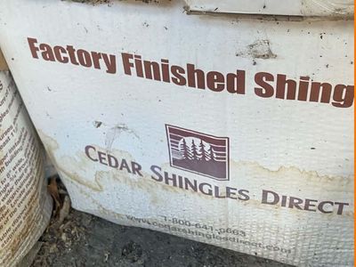 Cedar shakes, shingles