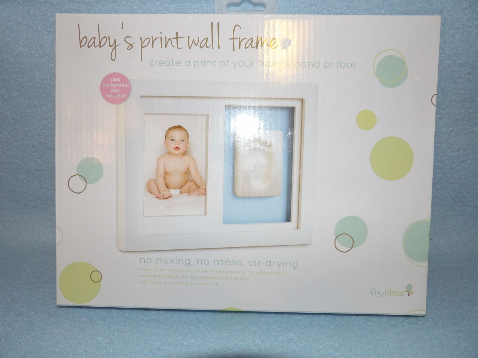 Baby's Handprint or Footprint Wall Frame Kit