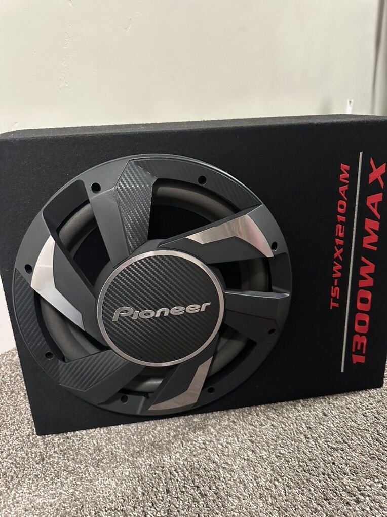 Pioneer TS-WX1210AM 12 Sub With Built In Amp