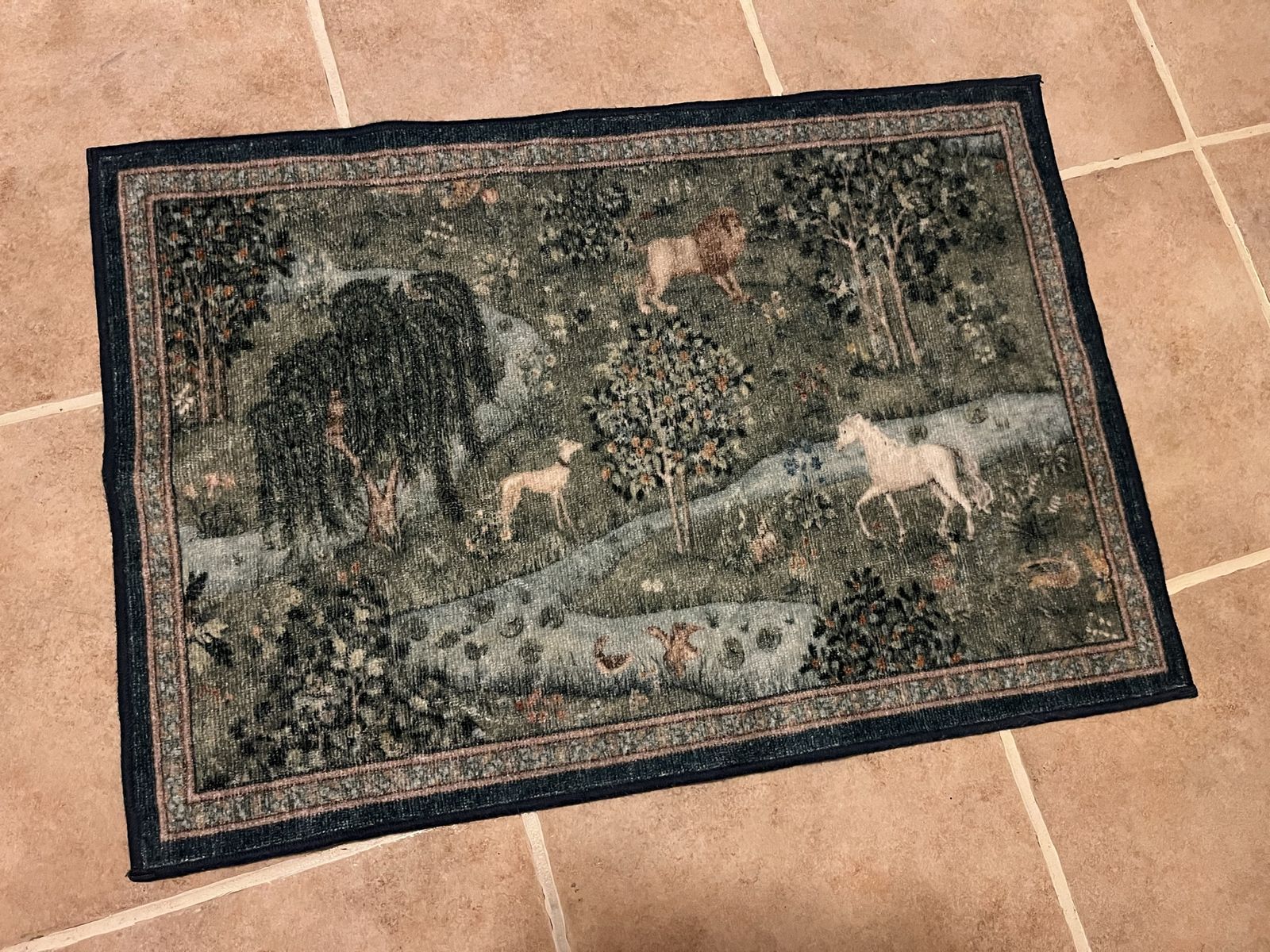 Ruggable Garden Themed Rug 37 X 26