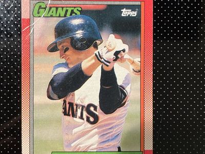 1990 Topps Robby Thompson #530 San Francisco Giants Baseball Card Vintage