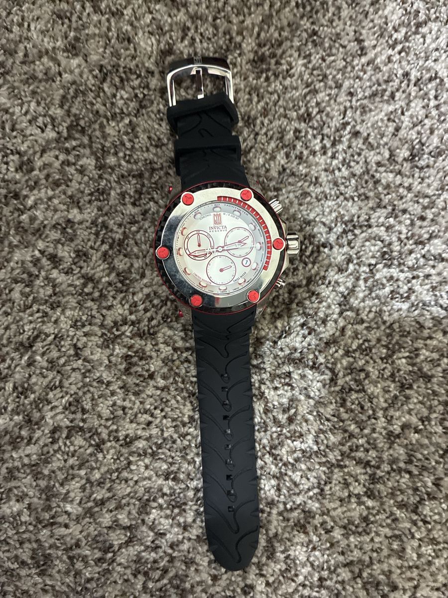 Invicta Reserve Jason Taylor Chronograph Swiss Made Watch Model 18208