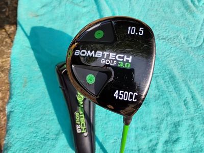 Bombtech Golf 3.0 450cc, 10.5,° Driver W/Cover RH
