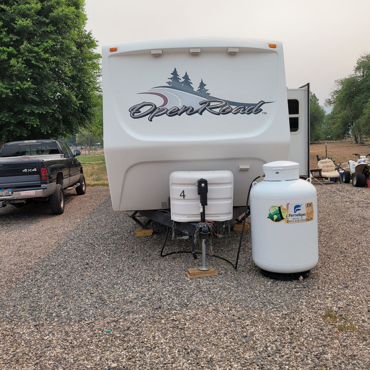 2005 open road 31 ft trailer