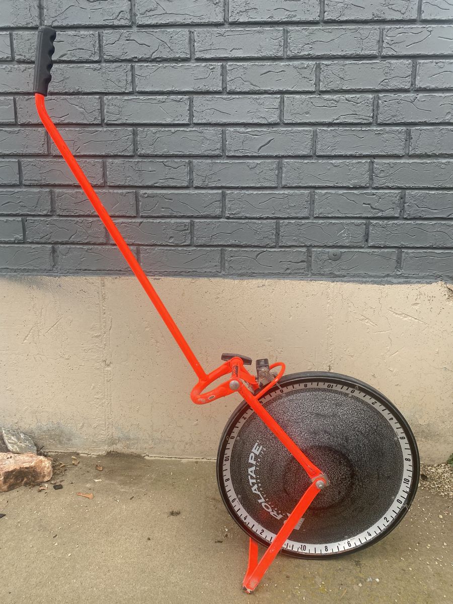 Rolatape Measuring Wheel,4 Ft,Disk 32-415