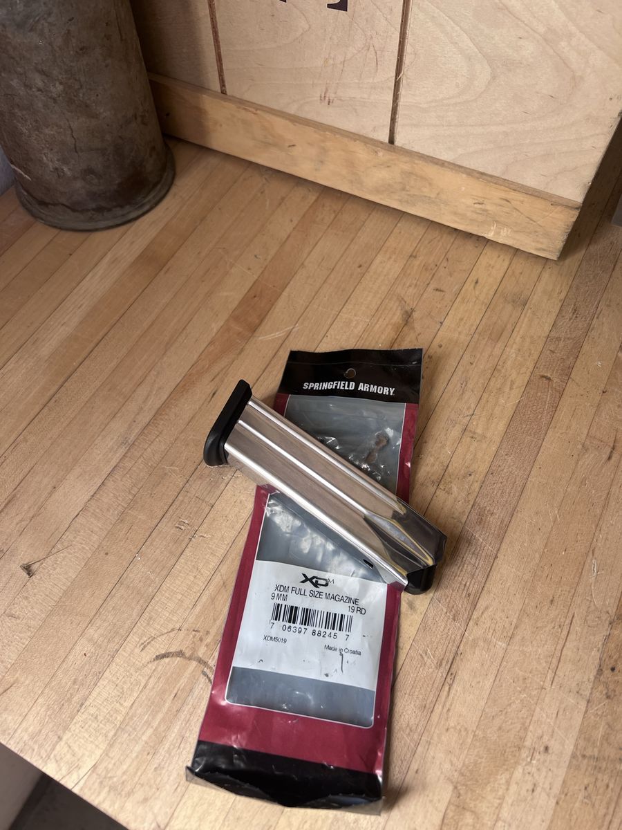 New Springfield XDM 9mm 19 Round Magazine