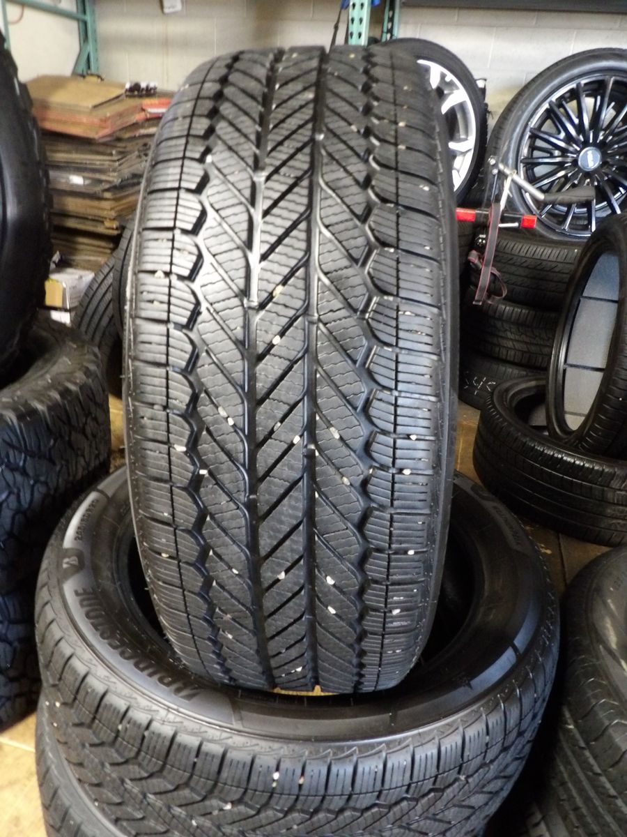245/50R20 BRIDGESTONE WEATHERPEAK PAIR OF USED TIRES