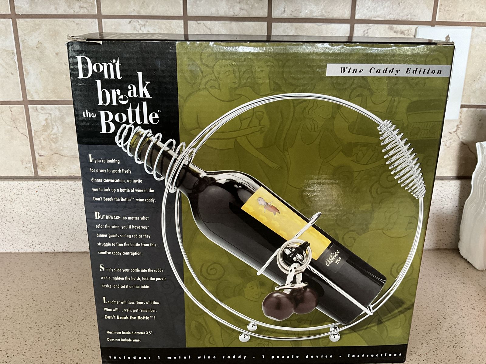 DON’T BREAK THE BOTTLE WINE CADDY EDITION GAME