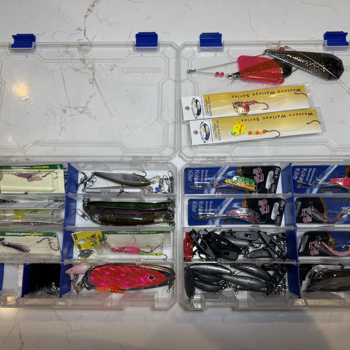 Assorted Kokanee Fishing Lures