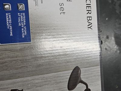 glacier bay tub and shower set
