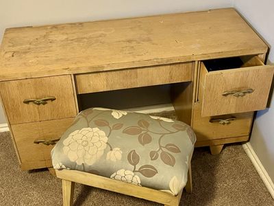 Antique vanity desk
