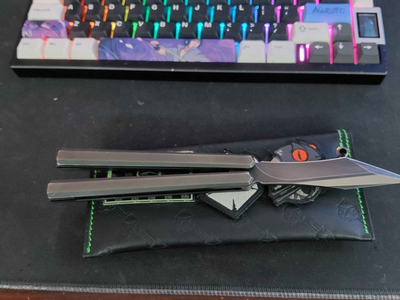 poikilo pm2 titanium balisong butterfly knife