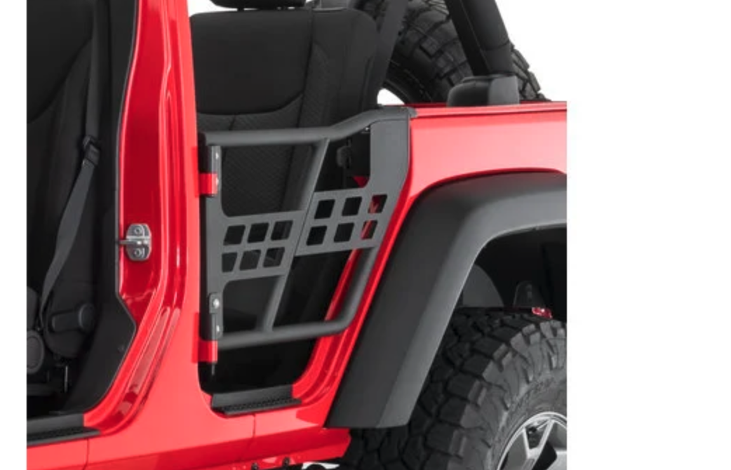 New in Box TACTIK Tube Doors REAR Tube Doors for 07-18 Jeep Wrangler JK