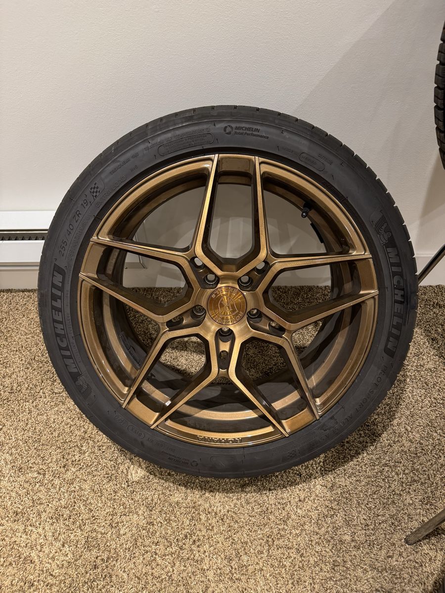 19” Rohana wheels 5x112
