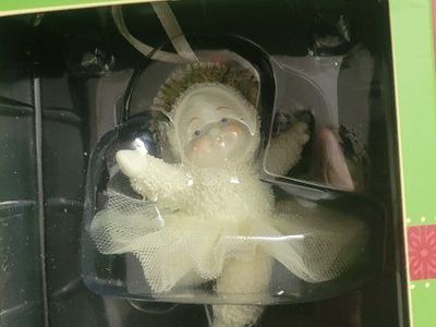 Dept 56 Snowbabies Nine Ladies Dancing Porcelain Ornament 56.67900