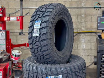 New | 35 12.50 18 Tires | Mud Terrain | Load Range F | 35x12.50r18 Tires | Celimo MT | Ford | Ram | Jeep