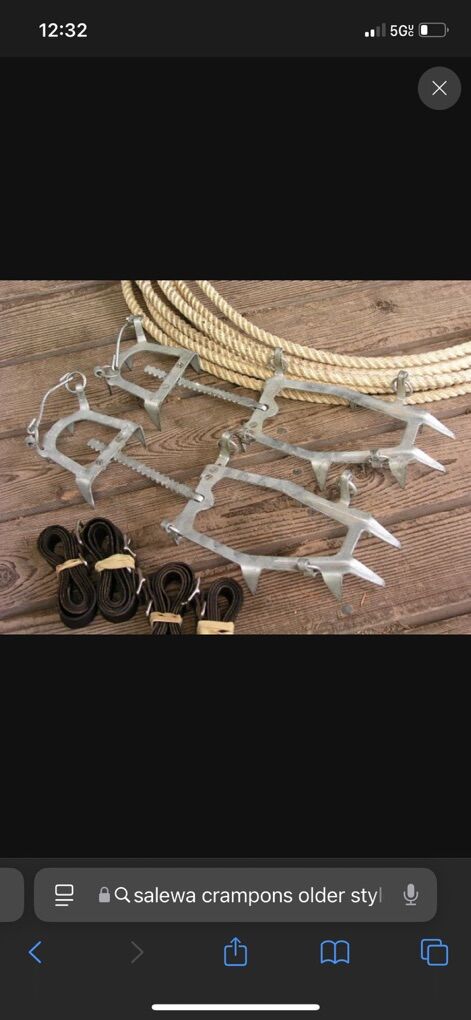 Vinyage Salewa Crampons