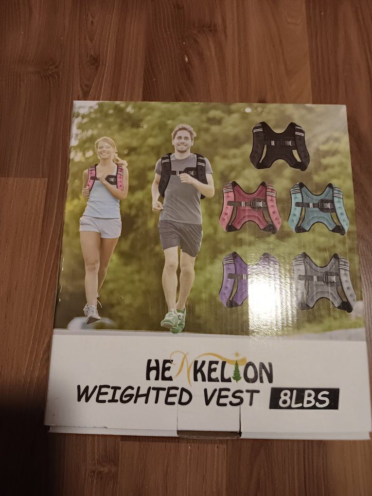 HEKELION Weighted Vest 8LBS Fitness Training Running