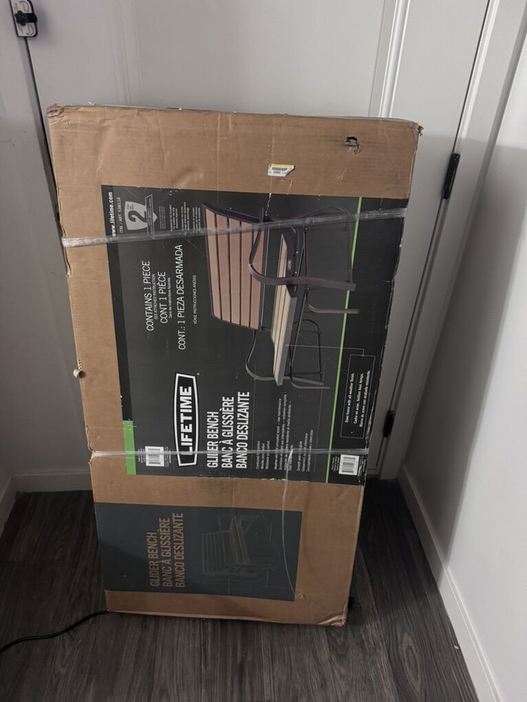 Lifetime Glider Bench