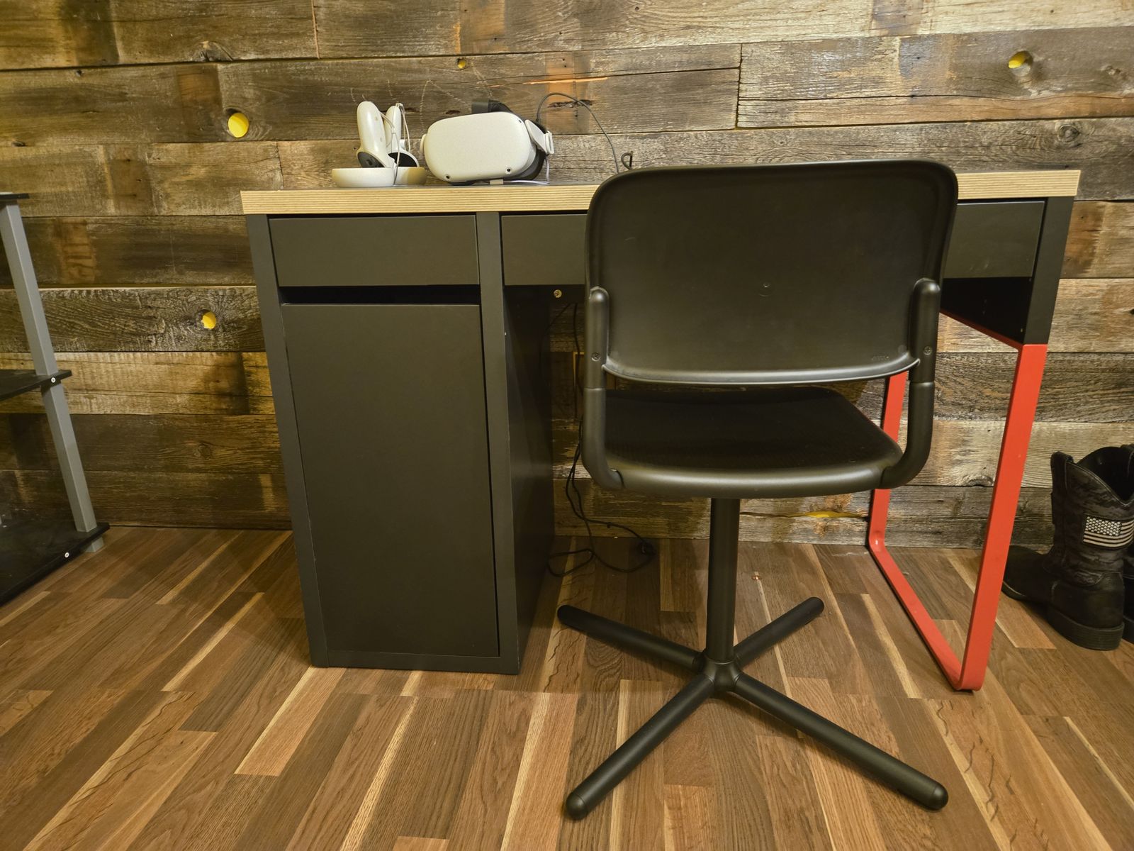 Desk and chair combo