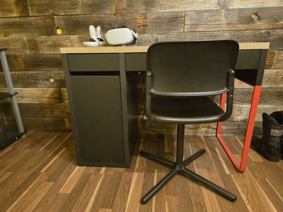 Desk and chair combo