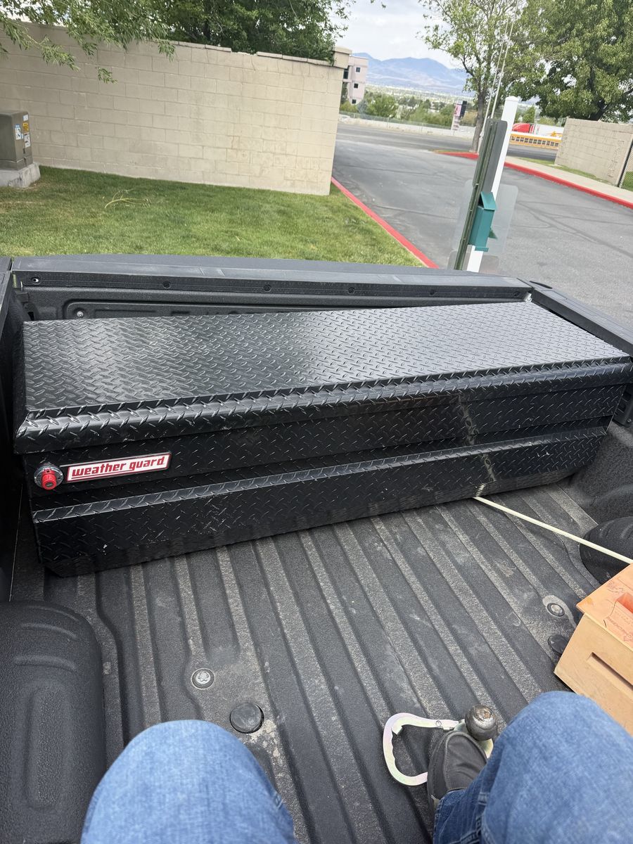 Weather guard truck box