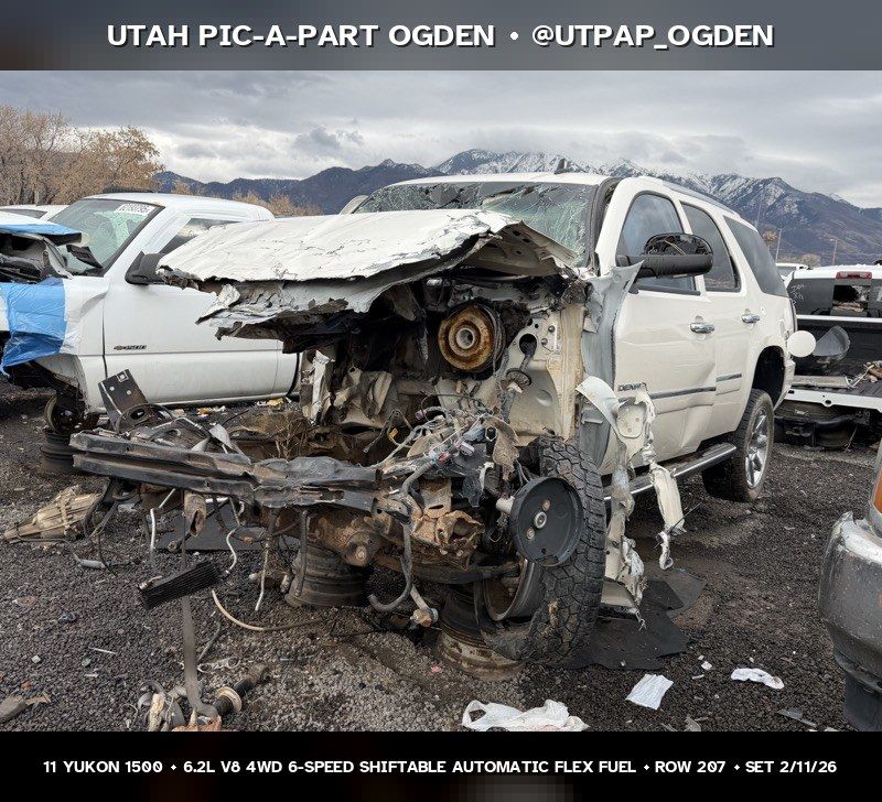 2011 GMC Yukon 1500 GMT900 Parts - UTPAP Ogden