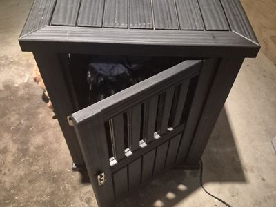 Dog Crate Furniture dark brown