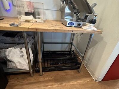 36" BOOS Block Wood Bakers Table