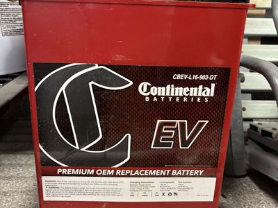 Continental EV CBEV-L16-903-DT 6V 340Ah Premium OEM Replacement Electric Vehicle Battery