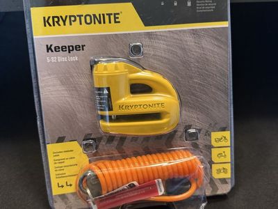 Kryptonite Keeper 5-S2 Disc Lock - New in Package