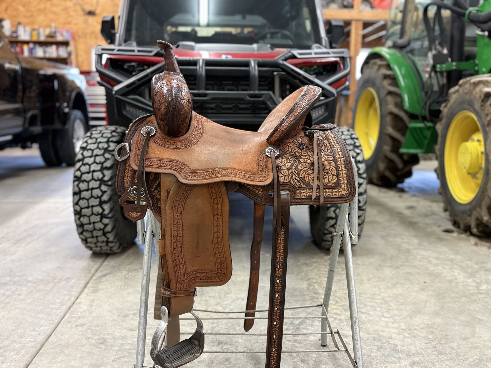 Martha Josey 14" Barrel Saddle