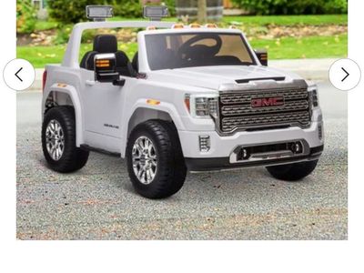 12V GMC Denali Ride In Truck w/Remote Ages 3+