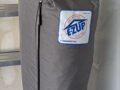 E-Z UP Commercial Instant Canopy Tent - White