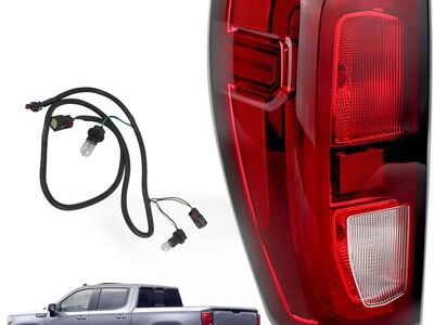 2019-2025 Sierra 1500/2500 HD/3500 HD Halogen Tail Light Assembly- Left Drivers Side