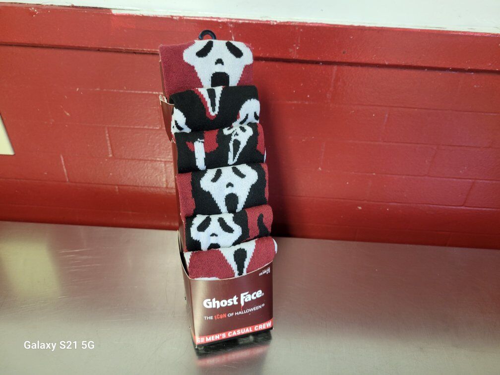 Socks - Ghost Face mens