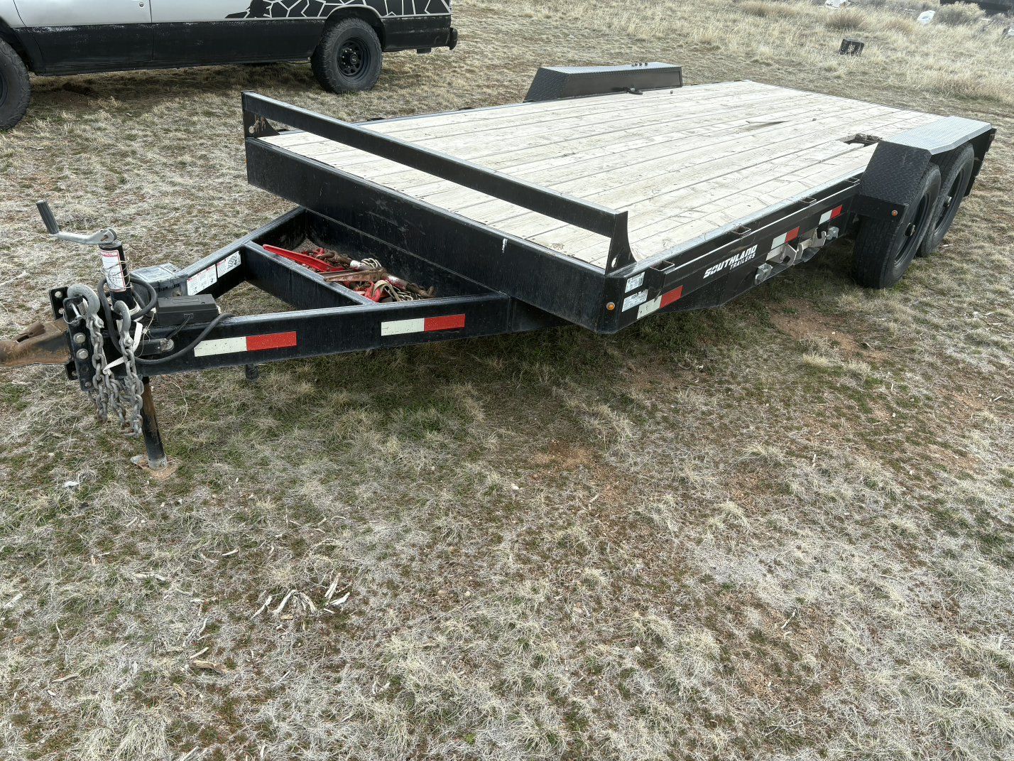 Southland Car Hauler Flatbed Bumper pull trailer