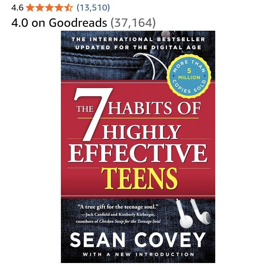 New! The 7 Habits of Highly Effective Teens Book