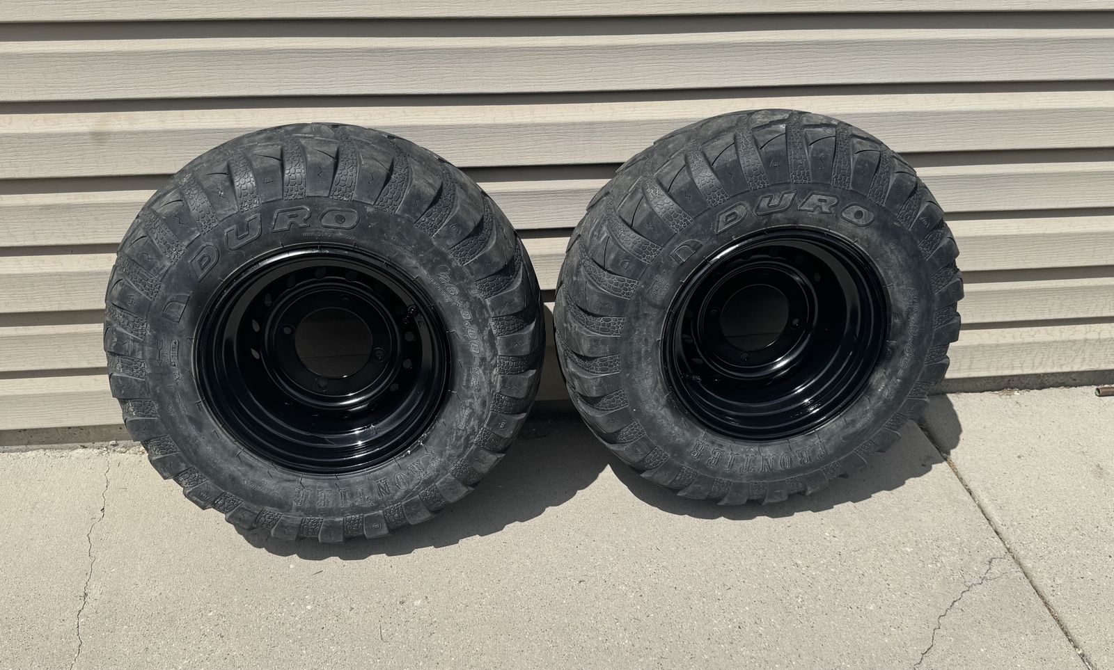 2 UTV ATV Wheels and tires