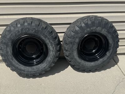 2 UTV ATV Wheels and tires