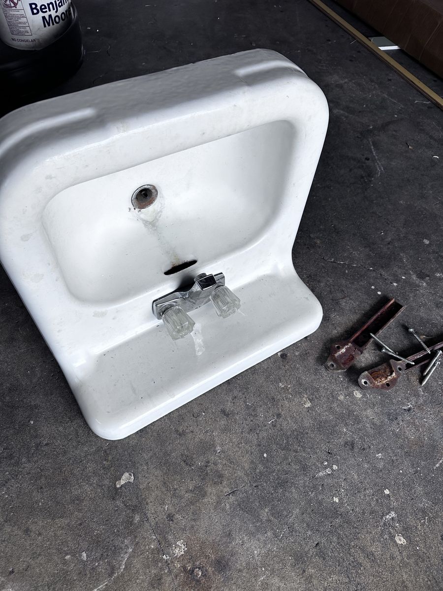 Cast Iron Bathroom Sink