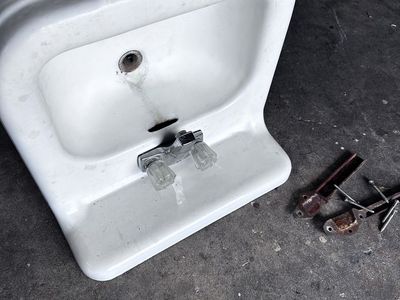 Cast Iron Bathroom Sink