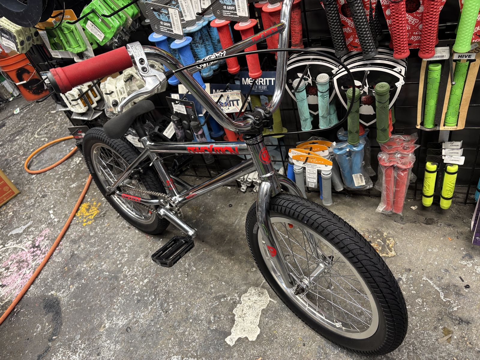 Fit 18" Kids BMX Bike Chrome